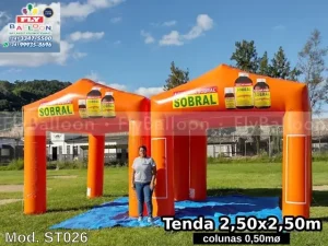 stands infláveis promocionais agualema sobral